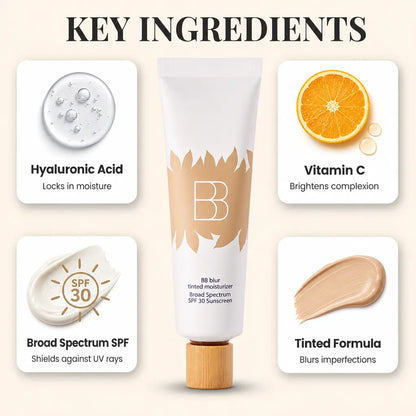 BB tinted moisturizer SPF 30