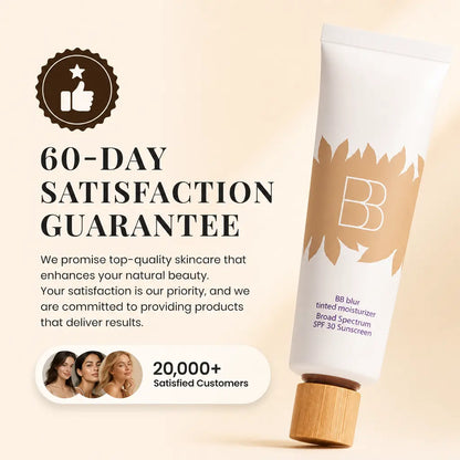 BB tinted moisturizer SPF 30