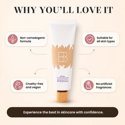 BB tinted moisturizer SPF 30